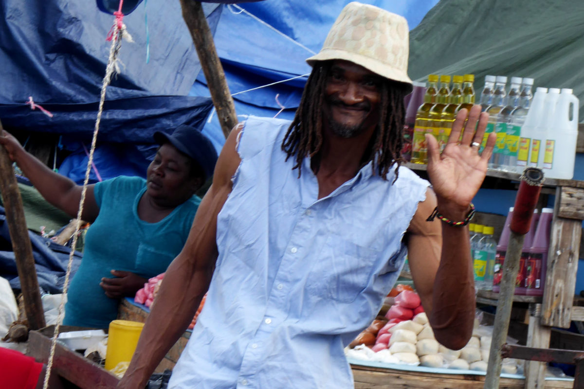 Markt in Kingston / Jamaika