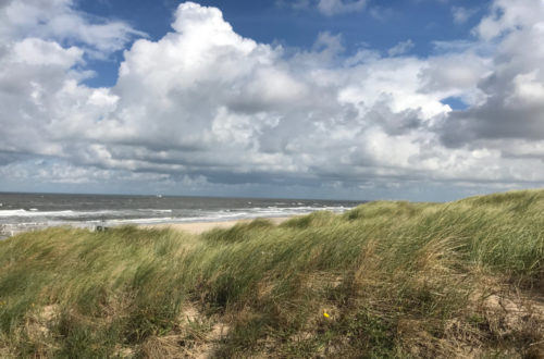 Zoutelande am Strand
